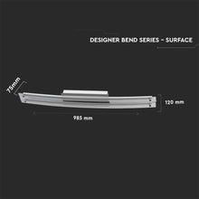 Carica l'immagine nel visualizzatore di Gallery, V-TAC LAMPADA DA SPECCHIO WALL LIGHT CROMATA 36W