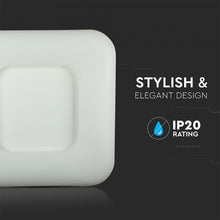 Carica l'immagine nel visualizzatore di Gallery, V-TAC PLAFONIERA LED 80W BIANCA FORMA QUADRATA CON TELECOMANDO