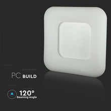 Carica l'immagine nel visualizzatore di Gallery, V-TAC PLAFONIERA LED 80W BIANCA FORMA QUADRATA CON TELECOMANDO
