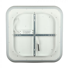 Carica l'immagine nel visualizzatore di Gallery, V-TAC PLAFONIERA LED 80W BIANCA FORMA QUADRATA CON TELECOMANDO