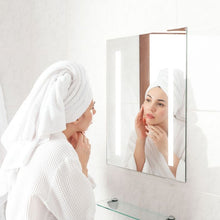 Carica l'immagine nel visualizzatore di Gallery, V-TAC LAMPADA LED A SPECCHIO RETTANGOLARE DA PARETE 17W IP44 CON ANTI APPANNAMENTO