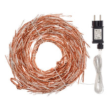 Carica l'immagine nel visualizzatore di Gallery, Ramo luminoso color rame 3 m, led bianco extra caldo