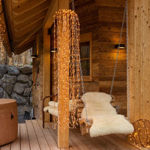 Carica l'immagine nel visualizzatore di Gallery, Ramo di salice luminoso color rame, 736 led bianco extra caldo