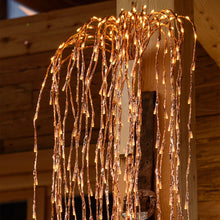 Carica l'immagine nel visualizzatore di Gallery, Ramo di salice luminoso color rame, 736 led bianco extra caldo