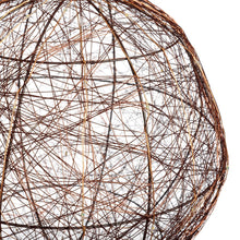 Carica l'immagine nel visualizzatore di Gallery, Sfera luminosa 3D, 160 microled bianco caldo