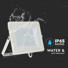 Carica l'immagine nel visualizzatore di Gallery, V-TAC FARO LED SMD 100W ULTRASOTTILE CHIP SAMSUNG DA ESTERNO COLORE BIANCO