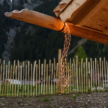 Carica l'immagine nel visualizzatore di Gallery, Cascata di luce rame, 300 microled bianco extra caldo