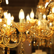 Cargar imagen en el visor de la galería, V-TAC LAMPADINA LED E14 4W CANDELA CROSS FILAMENT DIMMERABILE