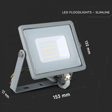 Carica l'immagine nel visualizzatore di Gallery, V-TAC FARO LED SMD 20W ULTRASOTTILE CHIP SAMSUNG DA ESTERNO