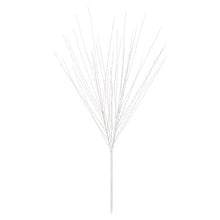 Carica l'immagine nel visualizzatore di Gallery, Ramo decorativo bianco h 180 cm, 576 microled bianco caldo