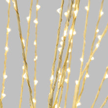 Carica l'immagine nel visualizzatore di Gallery, Ramo decorativo bianco h 180 cm, 576 microled bianco caldo