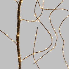 Carica l'immagine nel visualizzatore di Gallery, Ramo decorativo marrone 3 m, 504 micro led bianco caldo