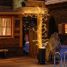 Carica l'immagine nel visualizzatore di Gallery, Ramo decorativo marrone 3 m, 504 micro led bianco caldo