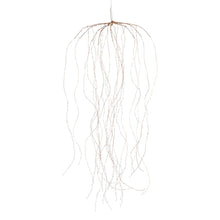Carica l'immagine nel visualizzatore di Gallery, Cascata pioggia di luci led 1,4 metri, bianco caldo