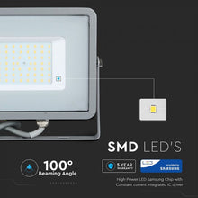 Carica l'immagine nel visualizzatore di Gallery, V-TAC FARO LED SMD 50W ULTRASOTTILE CHIP SAMSUNG DA ESTERNO