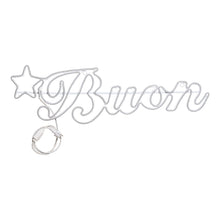 Carica l'immagine nel visualizzatore di Gallery, Scritta "Buon Natale" in tubo effetto neon, 1560 led bianco caldo