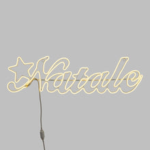 Carica l'immagine nel visualizzatore di Gallery, Scritta "Buon Natale" in tubo effetto neon, 1560 led bianco caldo