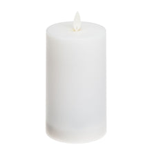 Carica l'immagine nel visualizzatore di Gallery, Candela solare bianca 11 o 14 cm, led bianco caldo