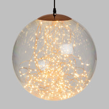 Carica l'immagine nel visualizzatore di Gallery, Lampada vintage a sfera con microled bianco caldo, Ø 40 cm