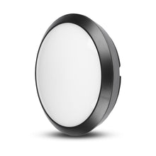 Carica l'immagine nel visualizzatore di Gallery, V-TAC PLAFONIERA LED 12W CON SENSORE DI MOVIMENTO A MICROONDE COLORE NERO IP66