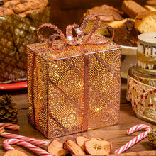 Carica l'immagine nel visualizzatore di Gallery, Pacco Regalo rame, 19 led bianco caldo