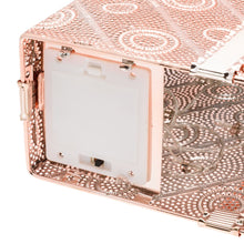 Carica l'immagine nel visualizzatore di Gallery, Pacco Regalo rame, 50 led bianco caldo