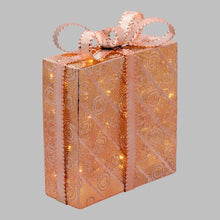 Carica l'immagine nel visualizzatore di Gallery, Pacco Regalo rame, 50 led bianco caldo
