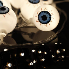 Carica l'immagine nel visualizzatore di Gallery, GHIRLANDA OCCHIO, 3D, 3 m, 20 LED, per interni ed esterni, luce bianca calda