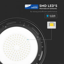 Cargar imagen en el visor de la galería, V-TAC LAMPADA INDUSTRIALE LED UFO SHAPE 150W SMD 120° CHIP SAMSUNG