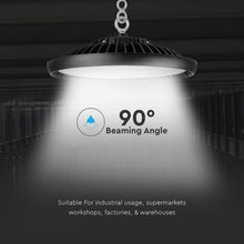 Carica l&#39;immagine nel visualizzatore di Gallery, V-TAC LAMPADA INDUSTRIALE LED UFO SHAPE 150W SMD 120°  CHIP SAMSUNG
