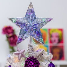 Carica l'immagine nel visualizzatore di Gallery, Puntale albero di natale, 23 led bianco caldo, freddo, o multicolor