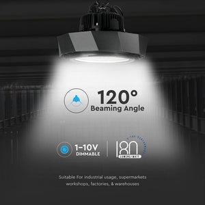 V-TAC LAMPADA INDUSTRIALE LED 120W SMD DIMMERABILE  CHIP SAMSUNG