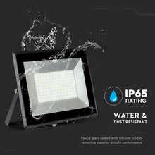 Cargar imagen en el visor de la galería, V-TAC E-SERIES FARO LED SMD 100W ULTRA SOTTILE DA ESTERNO