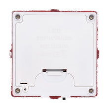 Carica l'immagine nel visualizzatore di Gallery, Lanterna Pacco Regalo rosso antico con glitter nell'acqua