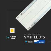 Carica l'immagine nel visualizzatore di Gallery, V-TAC LAMPADA LED A SOSPENSIONE LINEAR LIGHT 60W CHIP SAMSUNG DIMMERABILE