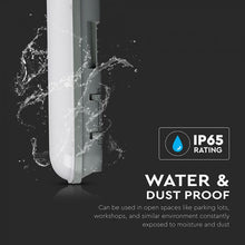 Carica l'immagine nel visualizzatore di Gallery, V-TAC TUBO LED PLAFONIERA 18W LAMPADINA 60CM IMPERMEABILE