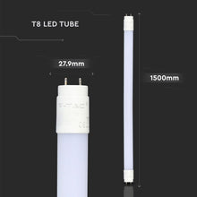 Carica l&#39;immagine nel visualizzatore di Gallery, V-TAC  SMD TUBO LED NANO PLASTIC T8 G13 22W LAMPADINA 150CM
