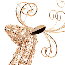 Carica l'immagine nel visualizzatore di Gallery, Renna luminosa 47 cm, microled bianco caldo