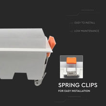 Carica l'immagine nel visualizzatore di Gallery, V-TAC PANNELLO LED LINEARE 10W SMD DA INCASSO CON DRIVER