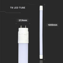 Carica l&#39;immagine nel visualizzatore di Gallery, V-TAC PRO SMD TUBO LED NANO PLASTIC T8 G13 18W CHIP SAMSUNG LAMPADINA 120CM

