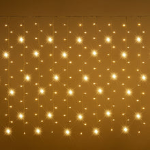 Carica l'immagine nel visualizzatore di Gallery, Tenda 4,5 x h 1,1 m, 480 MiniLED bianco caldo, cavo bianco