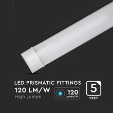 Carica l'immagine nel visualizzatore di Gallery, V-TAC TUBO LED PRISMATICO PLAFONIERA 50W LAMPADINA 150CM CHIP SAMSUNG