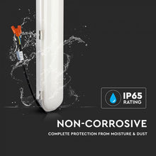 Carica l'immagine nel visualizzatore di Gallery, V-TAC TUBO LED PLAFONIERA 60W LAMPADINA 120CM IMPERMEABILE CON CHIP SAMSUNG