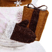 Carica l'immagine nel visualizzatore di Gallery, Pupazzo di Neve ripiegabile h 125 cm, led bianco freddo