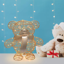 Carica l'immagine nel visualizzatore di Gallery, Orsetto Teddy Bear, h. 27 cm, led bianco caldo