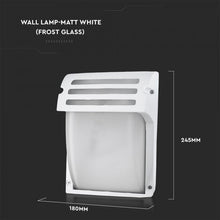 Carica l'immagine nel visualizzatore di Gallery, V-TAC PORTALAMPADA DA GIARDINO WALL LIGHT DA MURO PER LAMPADINE E27