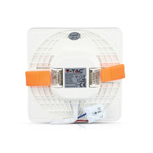 Carica l'immagine nel visualizzatore di Gallery, V-TAC PANNELLO LED QUADRATO 12W SMD DA INCASSO REGOLABILE CON DRIVER CON CHIP SAMSUNG