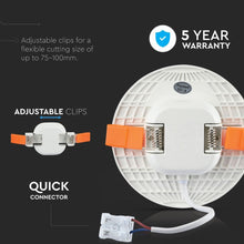 Carica l'immagine nel visualizzatore di Gallery, V-TAC PANNELLO LED 18W SMD DA INCASSO REGOLABILE CON DRIVER CON CHIP SAMSUNG