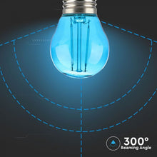 Carica l'immagine nel visualizzatore di Gallery, V-TAC LAMPADINA LED E27 2W MINIGLOBO G45 COLORATA FILAMENTO
