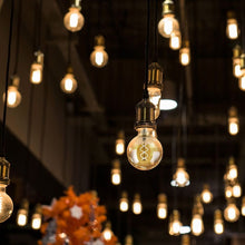 Carica l'immagine nel visualizzatore di Gallery, V-TAC LAMPADINA LED E27 5W GLOBO G125 FILAMENTO AMBRATA DIMMERABILE